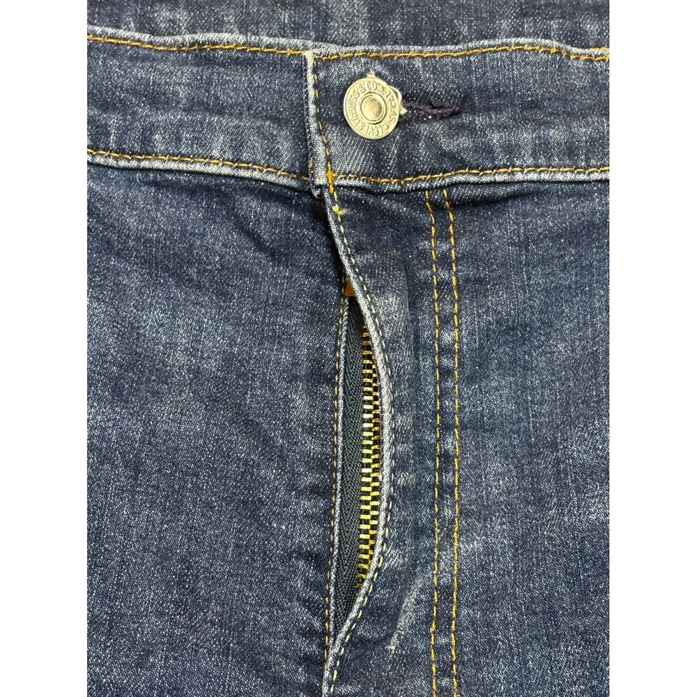 Levis Premium 511 Slim Fit Dark Wash Blue Denim Jeans Mens W40 L32